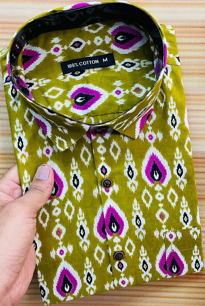 Mehandi Tradional shirt